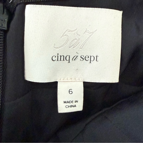 Cinq a Sept Soleil Metallic Dress‎ Size 6 - Picture 4 of 5